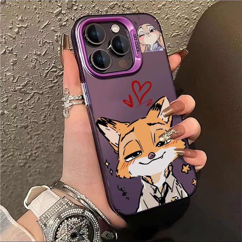 🔥สินค้าพร้อมส่ง! เคสโทรศัพท์ฮิต Zootopia！เคส iPhone 17/16/15/14/13/12 รูปแบบคุณภาพสูง ใสงามไม่ซ้ำ - รูปที่ 5