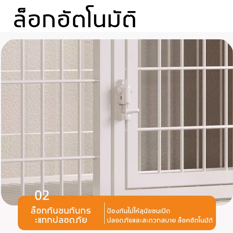 🐕Petorldog กรงกระต่าย กรงสุนัข กรงแม กรงสำหรับกระต่าย เหมาะสำหรับสุนัขขนาดเล็กและขนาดกลาง ส่งถาด - รูปที่ 5