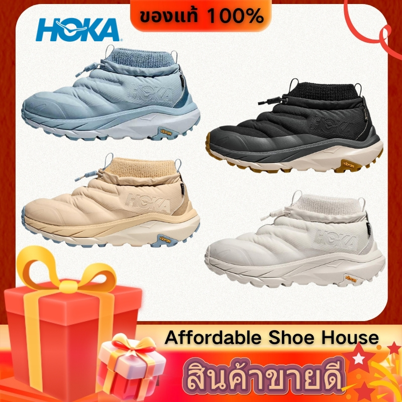 ของแท้ 100%  HOKA ONE ONE Kaha 2 FROST MOC GTX บู๊ทหิมะ รองเท้ากีฬา