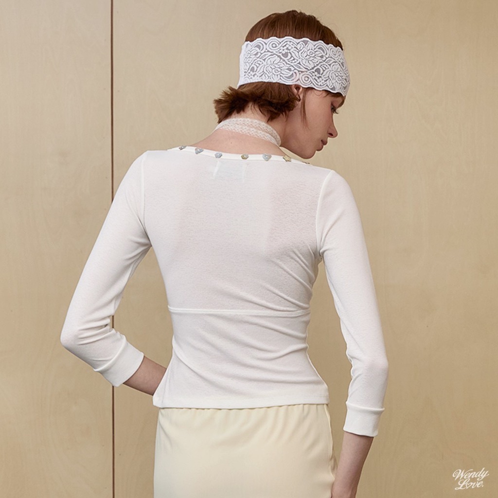 WENDYLOVE | Harriet Top เสื้อยืด สุดน่ารัก - รูปที่ 5
