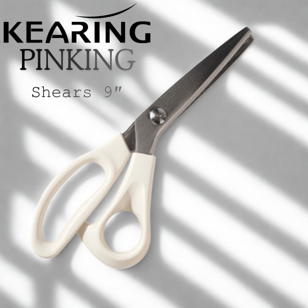 Kearing Pinking Shears 9″ กรรไกรตัดผ้าฟันซิกแซก 5mm | คม เบา ใช้งานลื่น PS9-5T