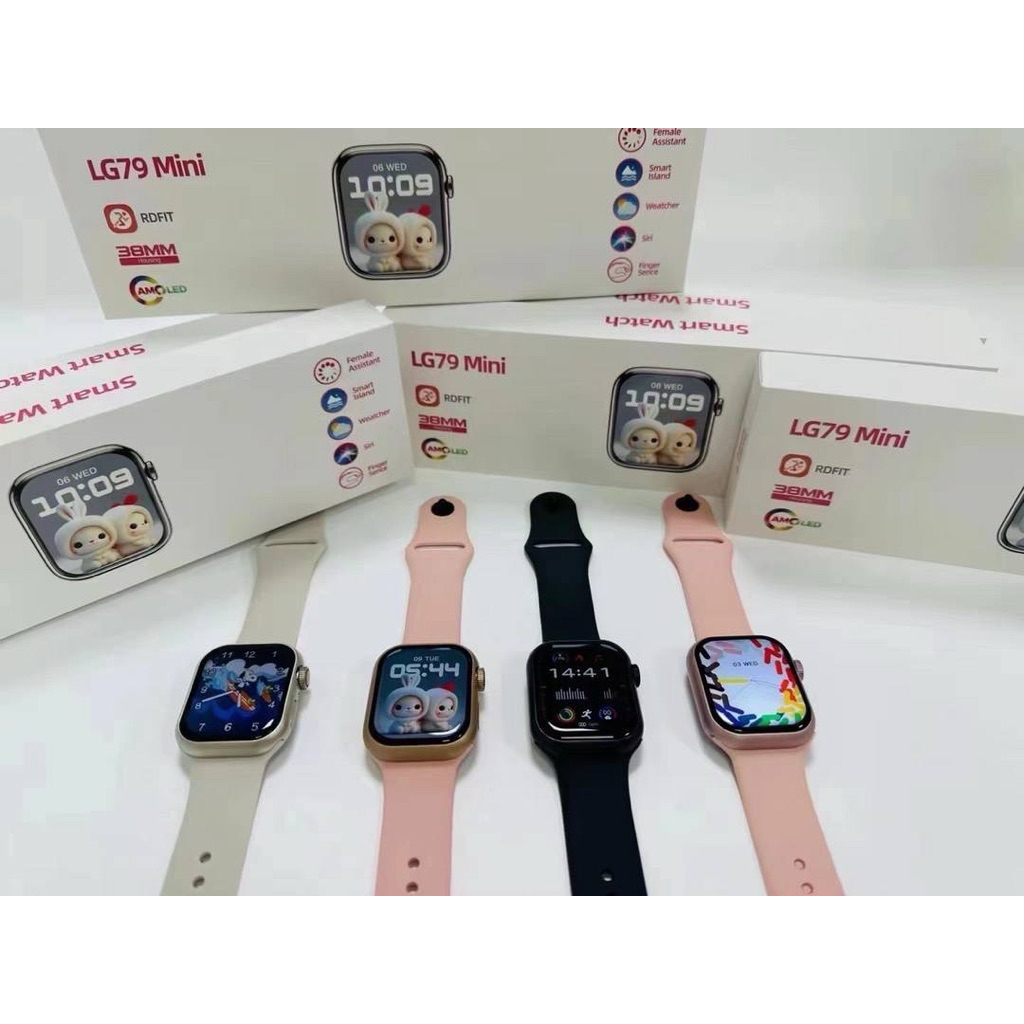 นาฬิกา Smart Watch รุ่น LG79 mini  สมาร์ตวอทช์ ใช้งานง่าย สีชัด