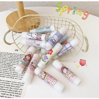🌈กาวแท่ง ลายการ์ตูน🌈glue stick กาวPVA ✔️พร้อมส่งในไทย 🎲คละลาย เครื่องเขียน กาวแท่งแบบพกพา กาวแข็ง