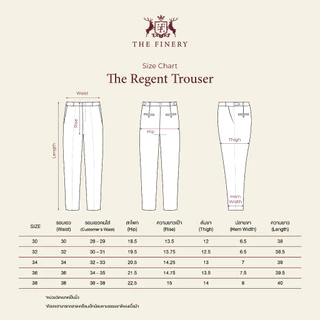 [Code20%ทักแชท] The Regent Trouser กางเกงขายาว เอวสูง สีดำ Black | Slim Fit | เอวปรับได้ด้วย Elastic & กระดุม