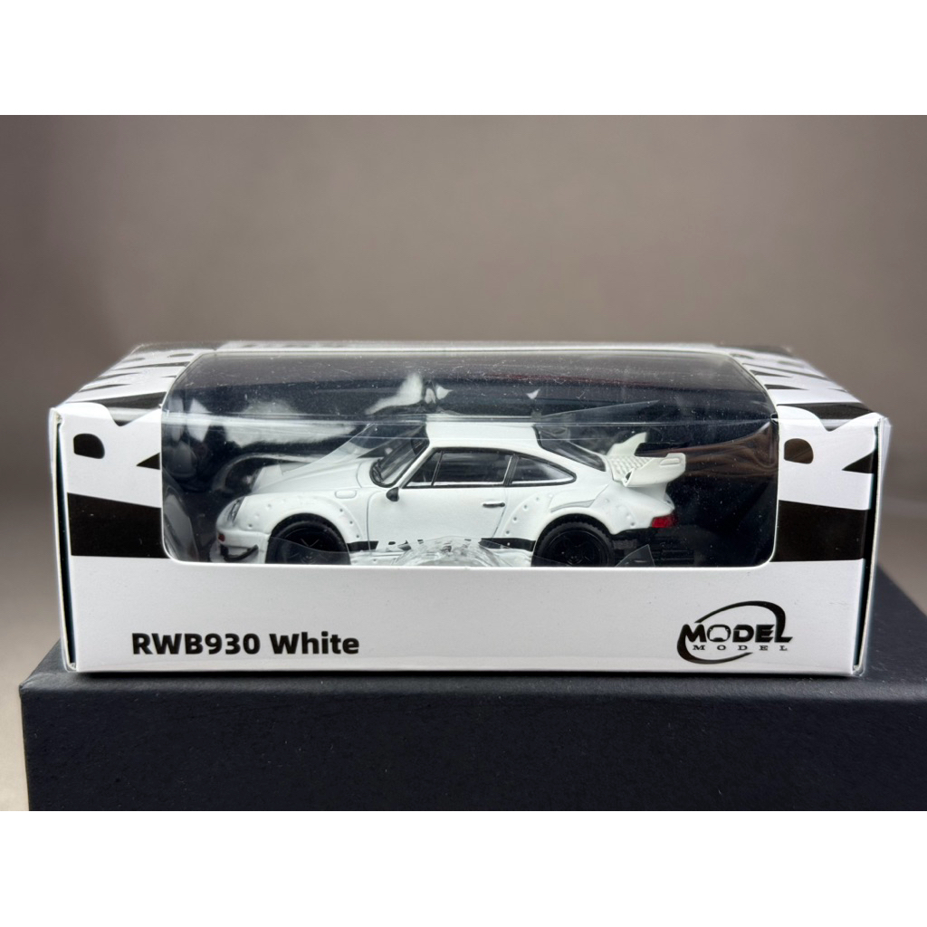 🔹Porsche RWB 930 White Scale 1:64 ยี่ห้อ Model