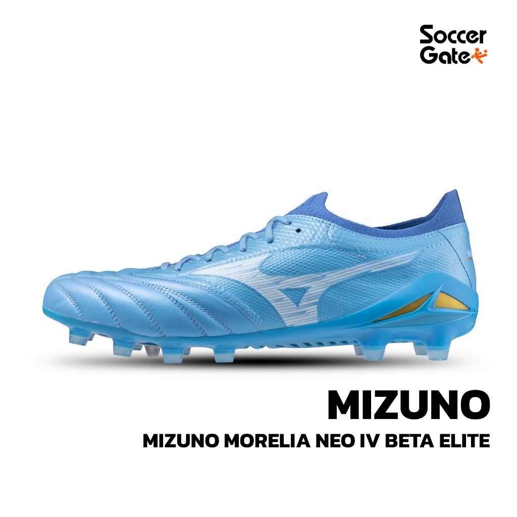 MIZUNO MORELIA NEO IV BETA ELITE รองเท้าสตั๊ดฟุตบอลของแท้ (กดติดตามเพื่อ รับโค้ดส่วนลด 100.-)