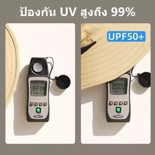 หมวกบักเก็ตกันแดด ป้องกัน UV จากแสงแดด สำหรับเดินป่า เดินสวน ตกปลา