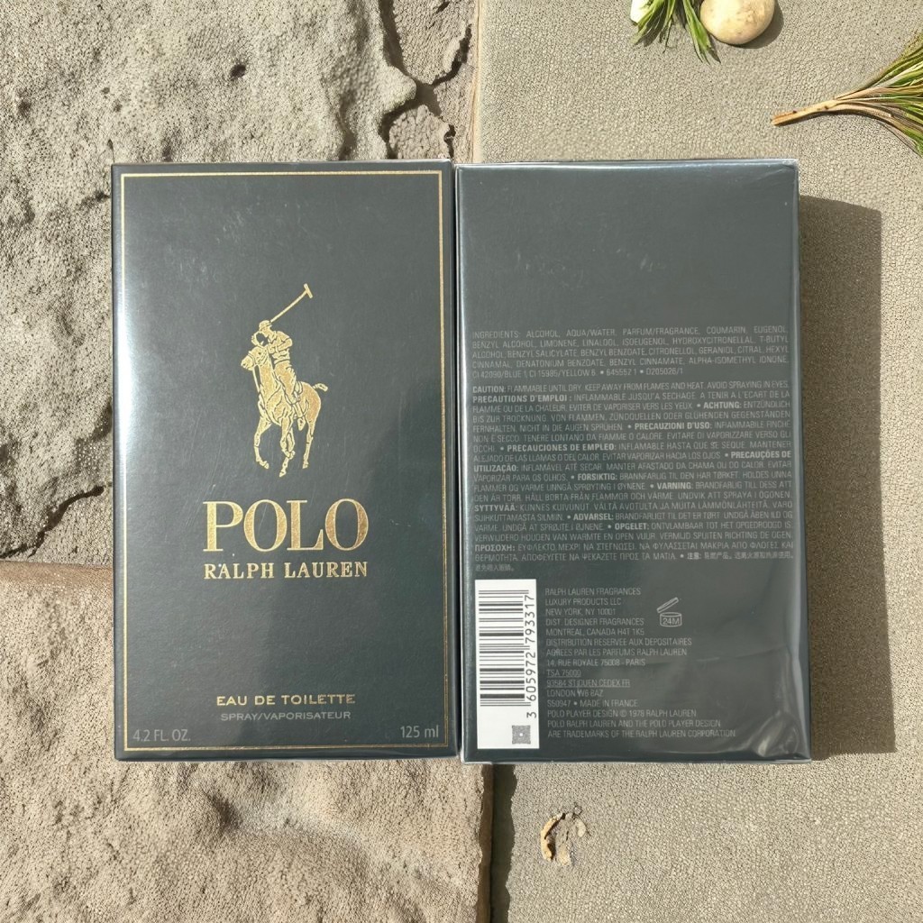 (New Package 125 ML) Ralph Lauren Polo For Men EDT 125 ML กล่องซีล