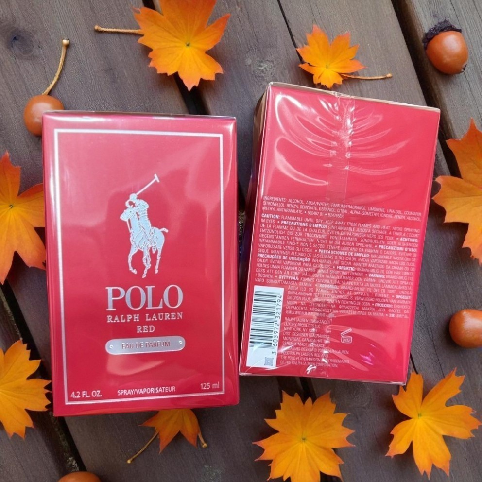 (EDP)  Ralph Lauren Polo Red EDP 125 ml กล่องซีล