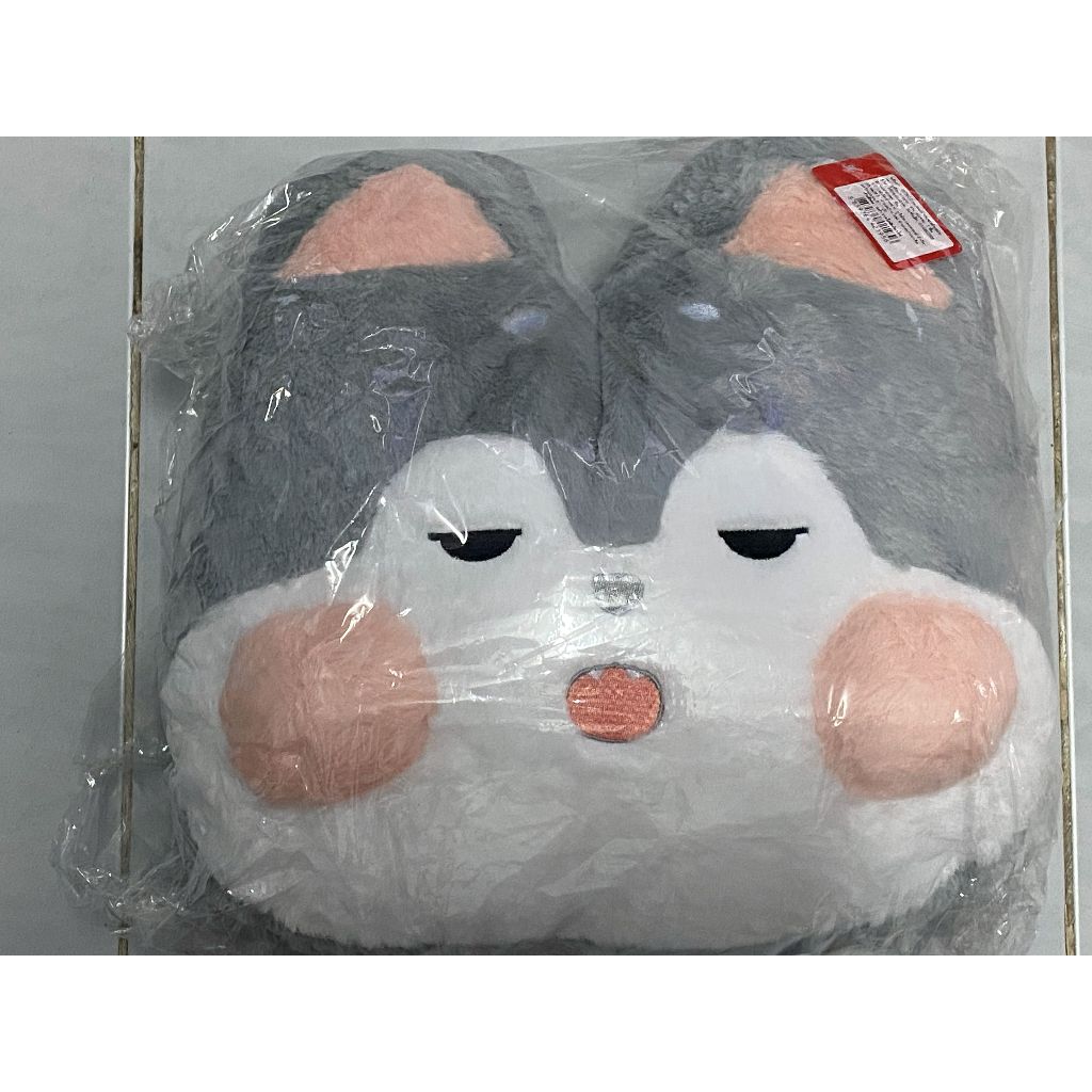 BESICO หมอนผ้าห่มซุกมือ น้องหมาชิบะ