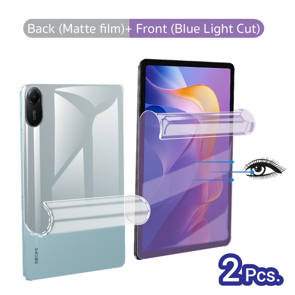 ฟิล์มไฮโดรเจล หน้า-หลัง สำหรับ เรดมี่ แพด 2  Use For Redmi Pad 2 11.0 (2025)  Hydrogel Film  front-back ราคา ถูกที่สุด ดีลบีเคเค แกลเลอรีภาพที่ 6