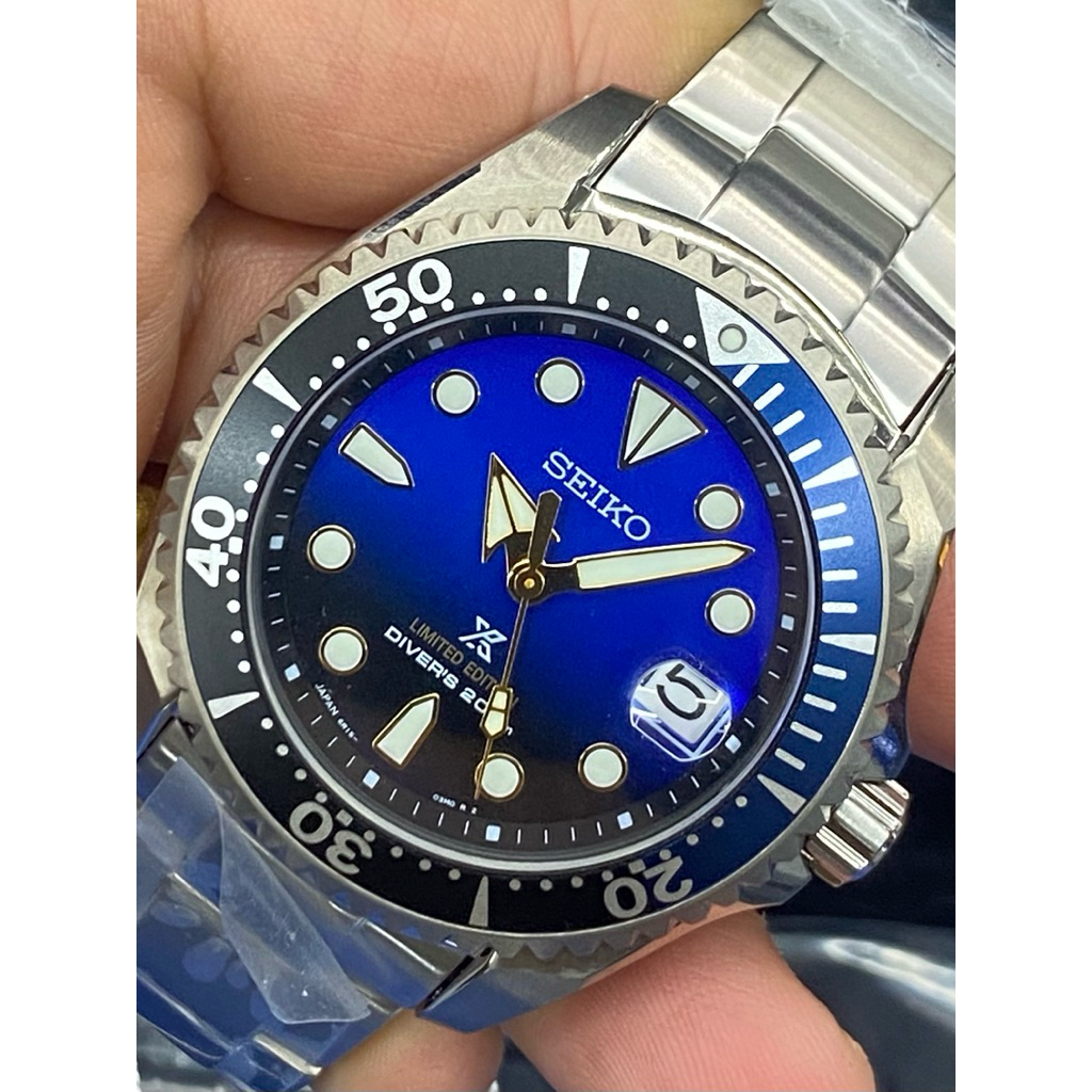 นาฬิกาข้อมือ Seiko Prospex Titanium Shogun Zimbe5 Limited Edition 456เรือน SPB057J1