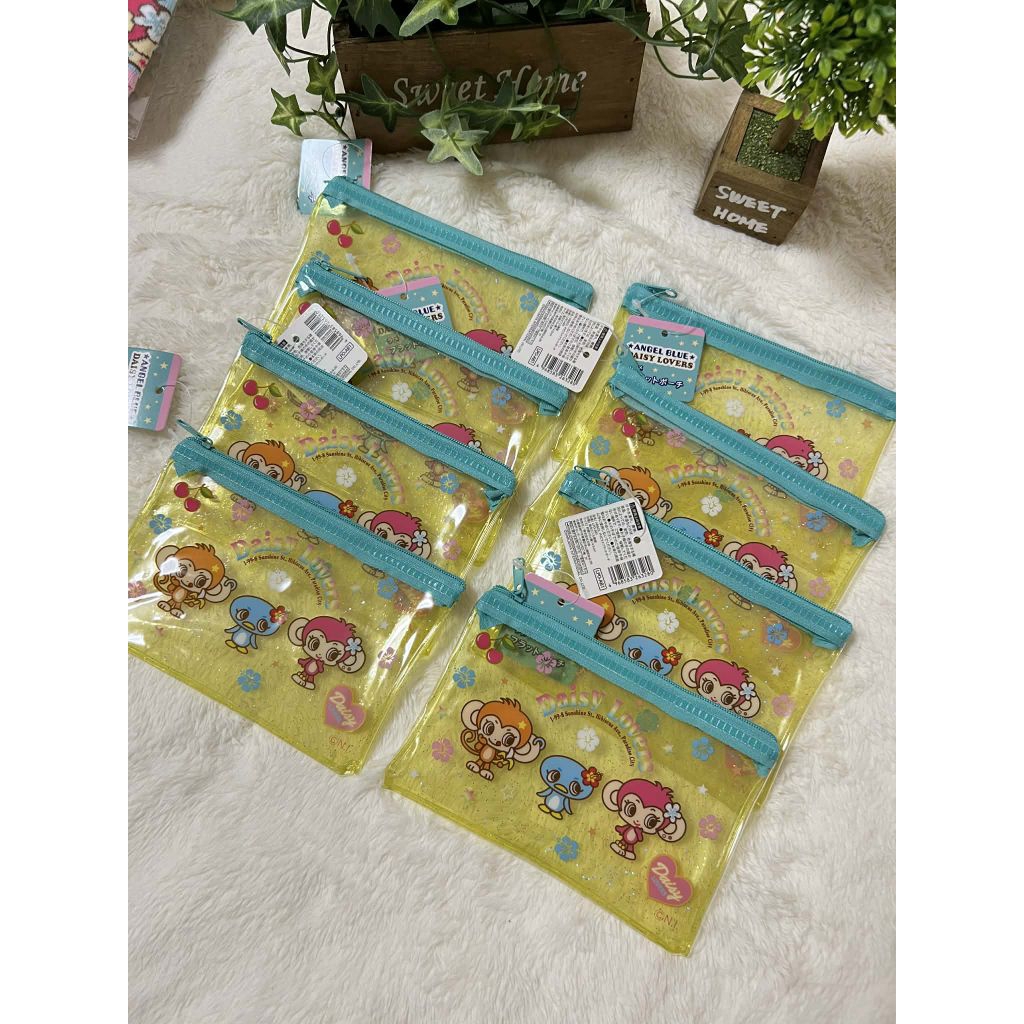 ของแท้จากญี่ปุ่น- กระเป๋าใส่เหรียญ Daisy Lovers & Cinnamon roll