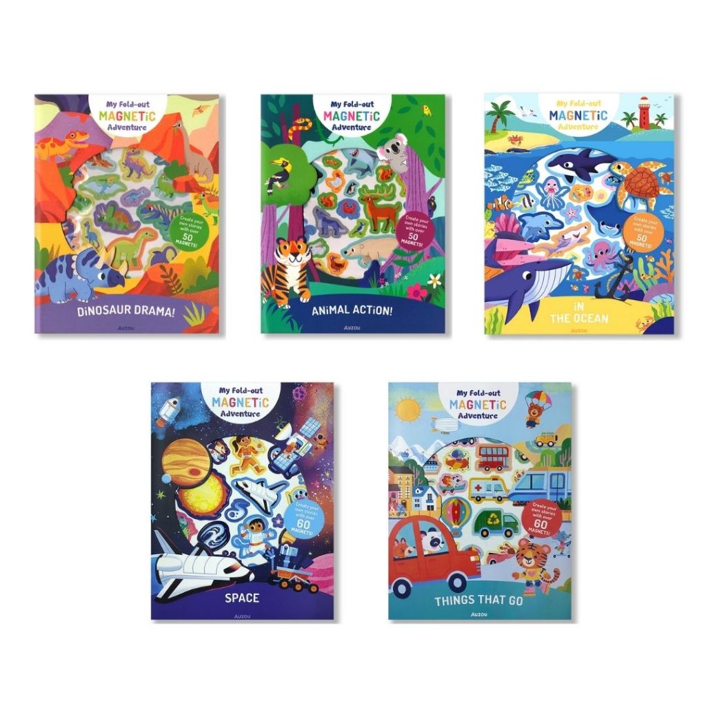 Auzou - Magnetic Adventure Fold-out Series