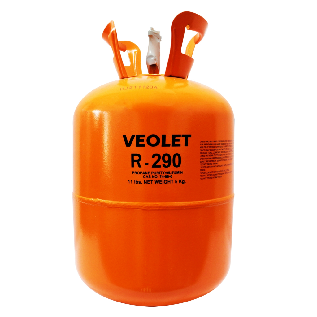 VEOLET ถังพร้อมน้ำยา R290 x 5KG VEOLET