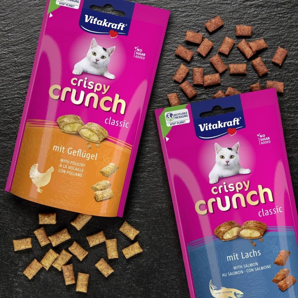 Vitakraft - ไวต้าคราฟ ขนมแมวแบบสอดไส้และแบบกรุบกรอบ จากเยอรมัน - รูปที่ 2