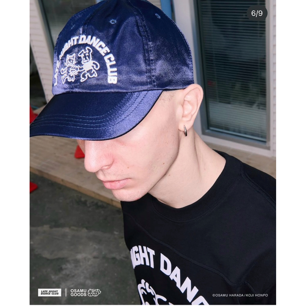 ลดเพิ่ม🔥มีโค้ดลด 100.-🔥มีส่งด่วน🔥NEW LNDC x Osamu goods satin cap