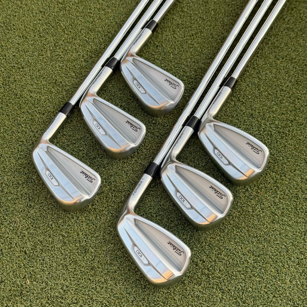 ชุดเหล็ก Titleist T100 ปี2022 [การันตีของแท้] 6ชิ้น ครบเซท Flex S ก้าน ns.pro modus tour115 สวยเงามา