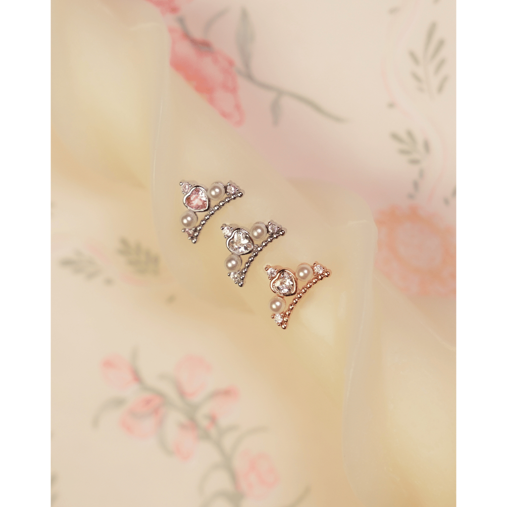 More Than Piercing: MP27 Lady Crown *waterproof* จิวหู/ต่างหู