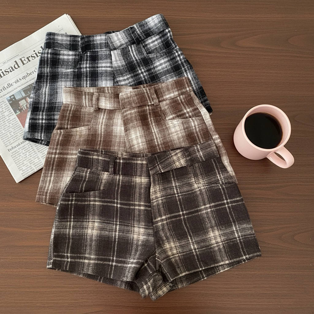 SCOT JUSS PANTSกางเกงขาสั้นเอวต่ำ มีกระเป๋าหน้าและหลัง