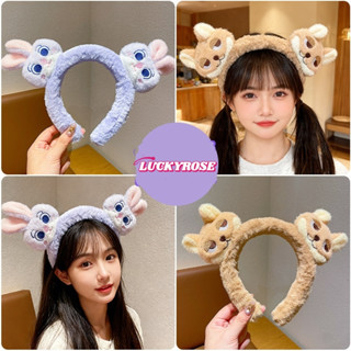 LUCKYROSE ที่คาดผมผู้หญิง Zootopia กระต่ายจูดี ขนปุย ดีไซน์ก…