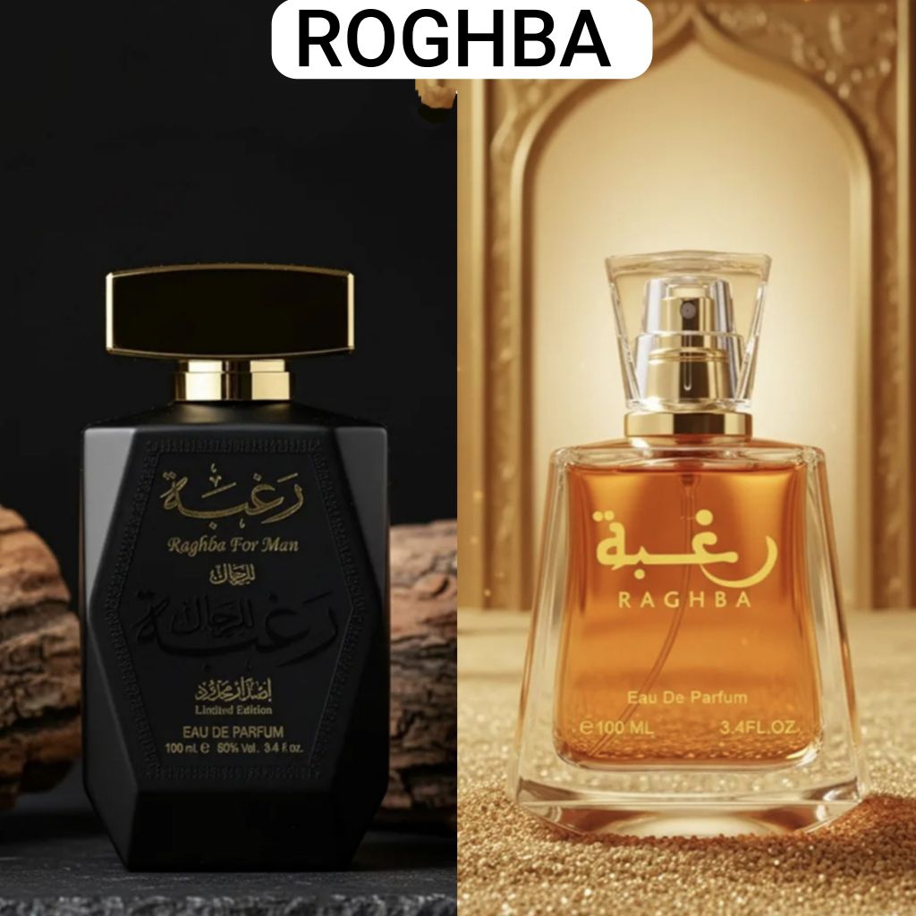 น้ำหอม Raghba for men, Roghba  EDP By Lattafa 100ml