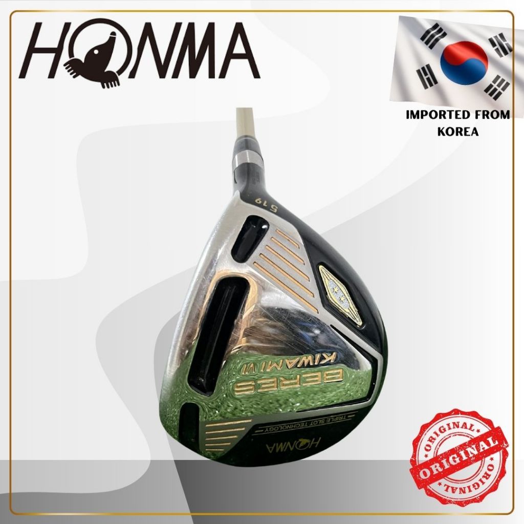 ✨(ไม้แฟร์เวย์ 5) Honma Kiwami 6 2 Star Fw5 - for Man สภาพ : 95% ⛳Original 2 star· Dokkaebi golf