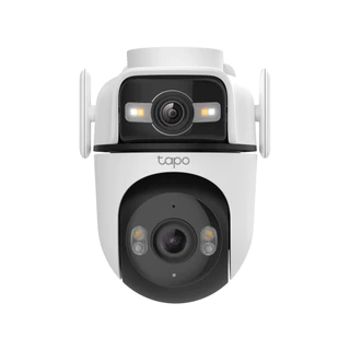🔥ขายดีส่งไว🔥TP-LINK (Tapo C545D) 2K 3MP Outdoor Dual Lens Pan/Tilt Security Camera กล้อง 2 เลนส์ ติดตามอัจฉริยะ