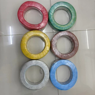 สายไฟ THW 1x2.5 DEEMA (ยกม้วน 100 เมตร) ทองแดงแท้ มอก. เลือกสีได้ สายแกนเดี่ยวร้อยท่อ ราคาถูก