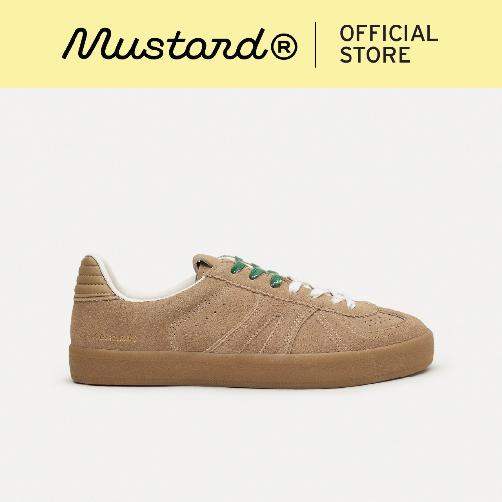 Mustard Trace Latte Brown | รองเท้าหนัง
