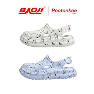 BAOJI X PEANUTS บาโอจิ รุ่น BO31-SP03 รองเท้าแตะเด็กแบบสวม ผ…