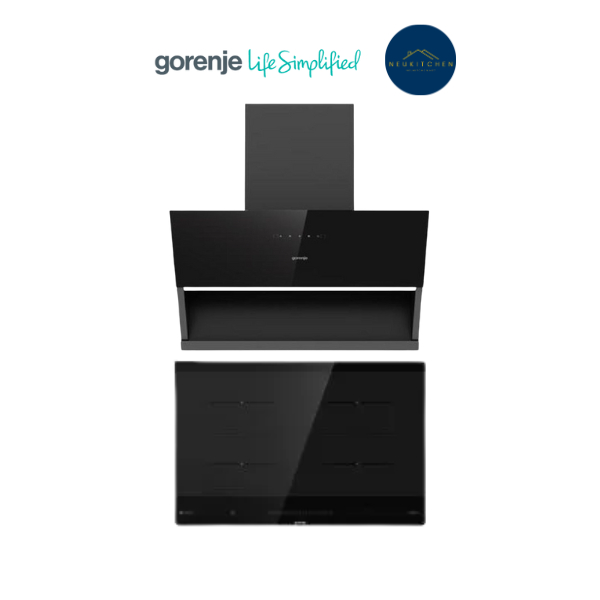 Gorenje ชุดเซ็ต เครื่องดูดควัน+เตาอินดักชั่น PWHI94BG-TH+IS846GB