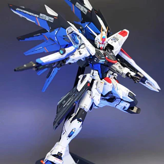 【ส่งจากไทย】โมเดลกันดั้ม HG 1/144 Freedom Warrior Wing Warrior ของเล่นสําหรับเด็ก Seat Mecha โมเดลประกอบกันดั้ม
