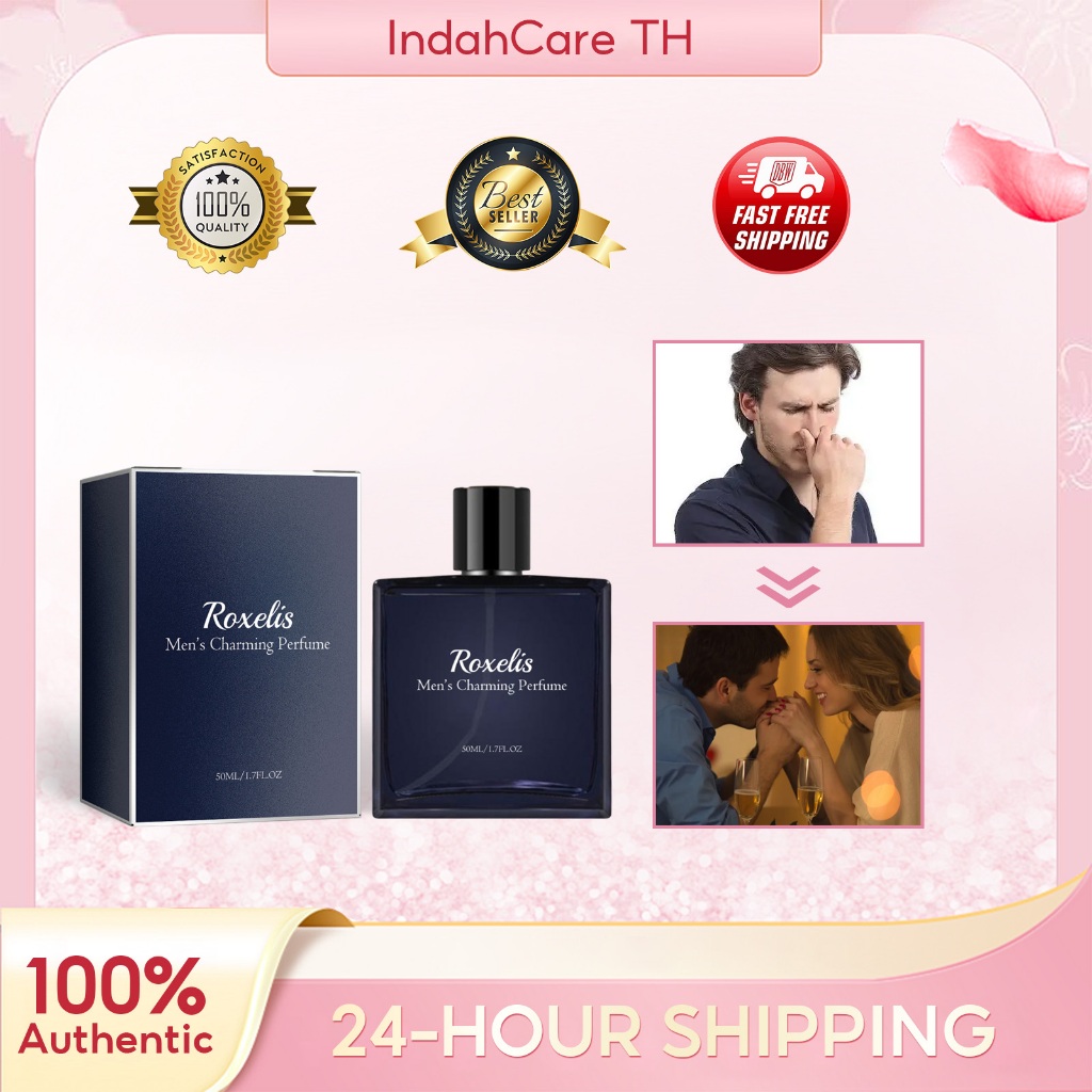 Roxelis น้ำหอมผู้ชาย กลิ่นหอมของผู้ชาย กลิ่น ธรรมชาติ ทนนาน สิ่งที่แนะนำสำหรับการเดท เหมาะสำหรับหลากหลายสถานการณ์