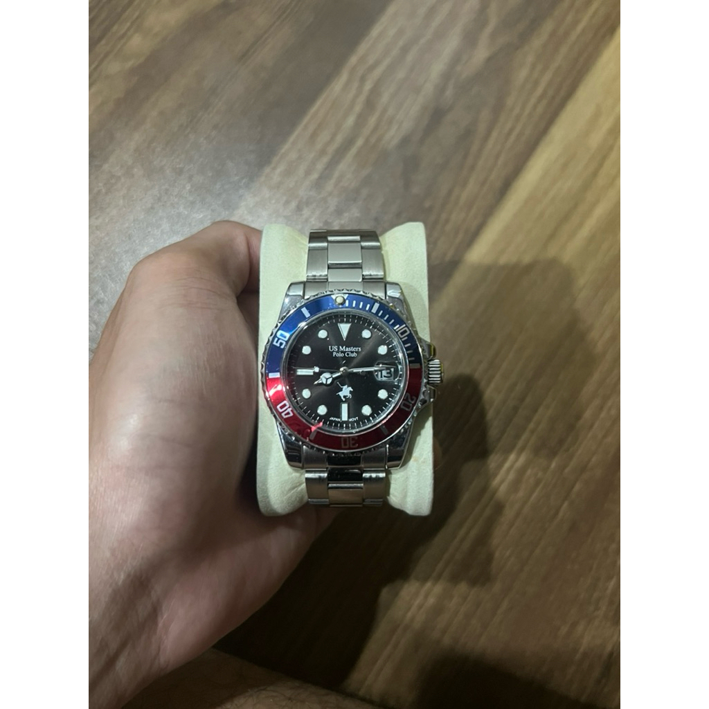 US POLO นาฬิกาผู้ชาย USM-230208-BK ของแท้