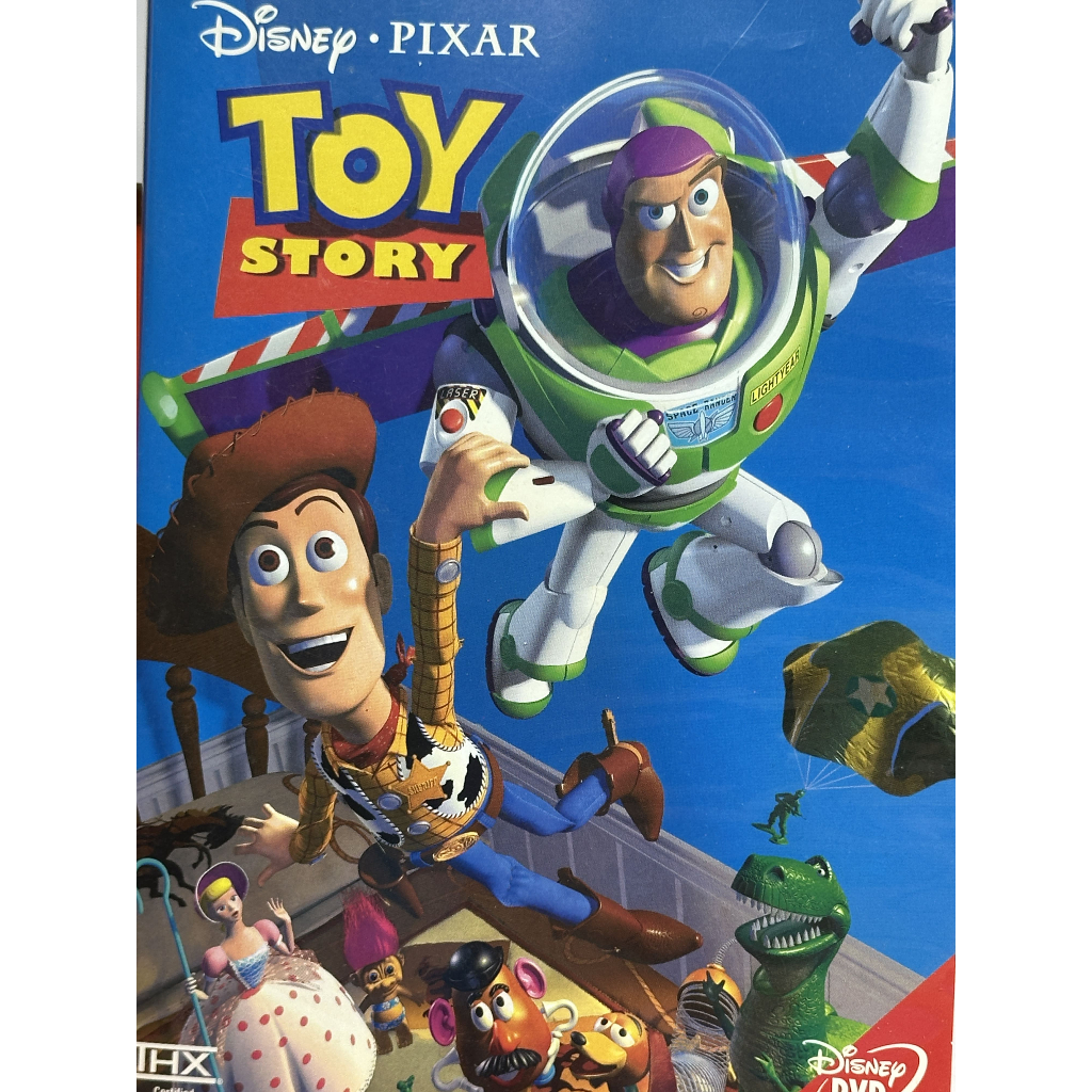 🤠🚀📀 Toy Story — Pixar ต้นฉบับระดับตำนาน | DVD ปกภาพญี่ปุ่น 📀🚀🤠