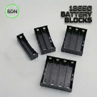 รางถ่าน 18650 แบบ Block Case (1/2/3/4 ช่อง)