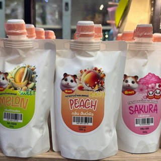 Honey petทรายหนู ทรายอาบน้ำ500g. สำหรับหนูแฮมเตอร์