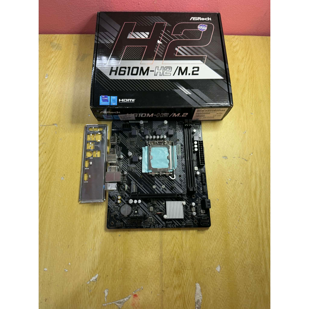 ขายMBมือสอง ASROCK H610M-H2/M.2 (INTEL SOCKET 1700 DDR4 MICRO-ATX)