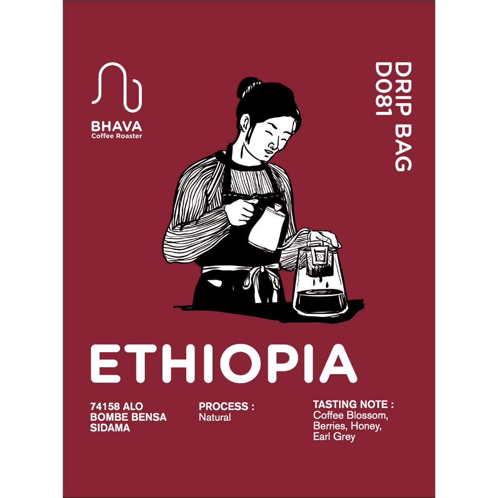 D081 Bhava Ethiopia Alo Natural Dripbag