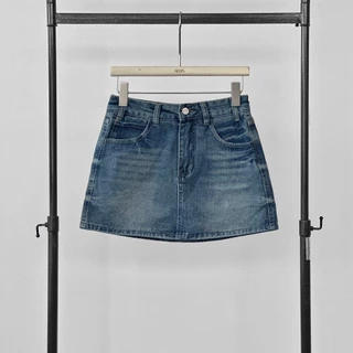 Atipashop - Form Denim mini skirt (#ATP602) กระโปรงยีนส์ ทรงสวย