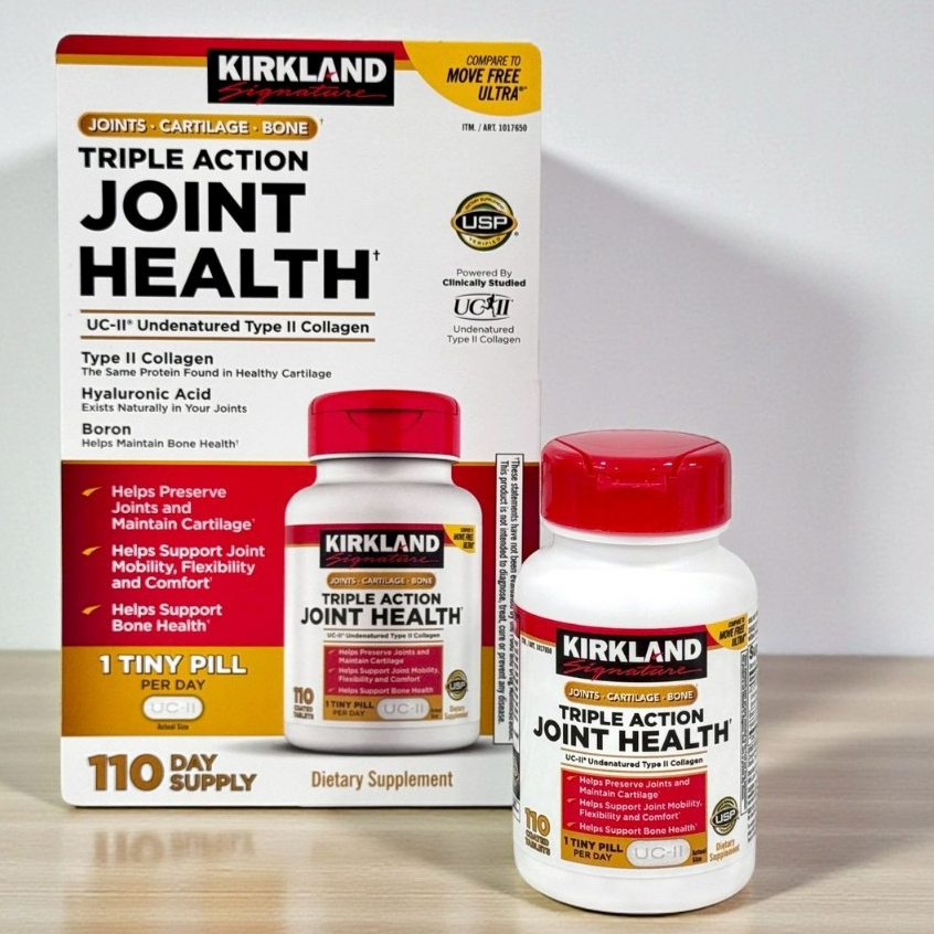 Kirkland Signature Triple Action Joint Health, 110 เม็ดเคลือบ