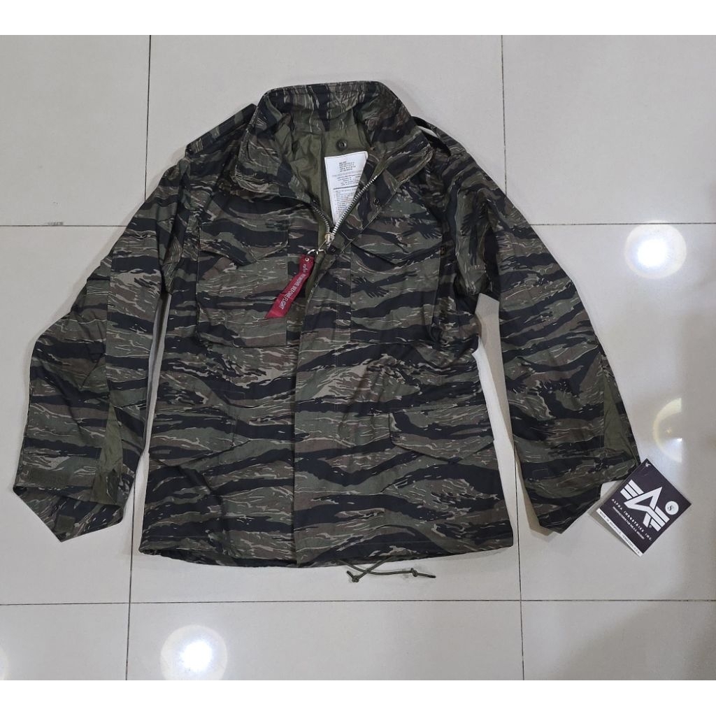 M65 field jacket tiger-stripe by alpha industries