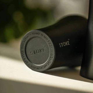 Sttoke Melbourne - The Commuter 16oz กระติกน้ำเซรามิก แก้วน้ำเคลือบเซรามิก ไร้กลิ่นสเตนเลสรบกวน เก็บร้อนเก็บเย็น