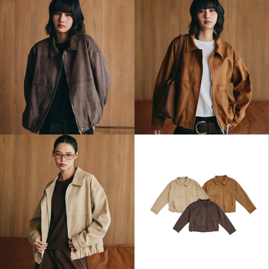 เสื้อแจ็คเก็ตหนังกลับ Everyday: รีวิว Clay Jacket สไตล์คลาสสิกใส่ได้ทุกวัน