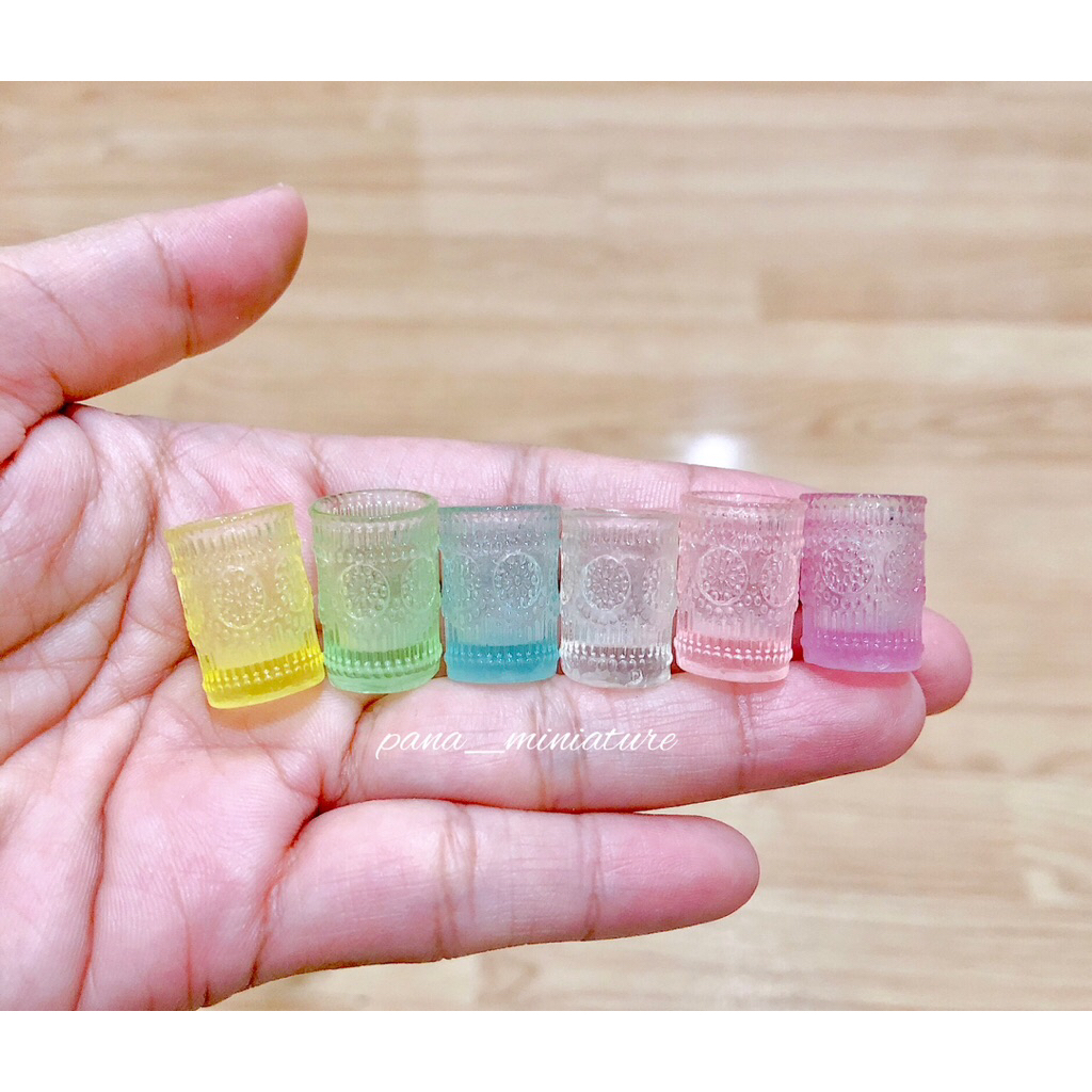 แก้วเรซิ่นใส มีลายนูน ขนาดจิ๋ว 12x18 mm. ราคา/ชิ้น ราคาถูก Shopee Lazada