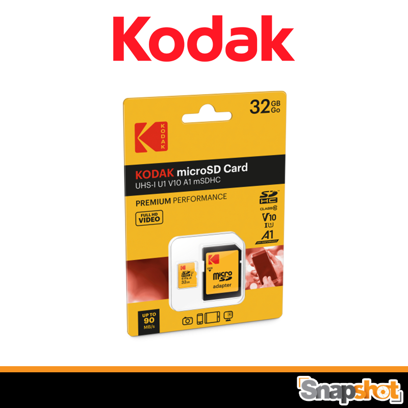 KODAK microSD 32GB Class 10 UHS-I U1 V10 A1 Premium ประกันศูนย์