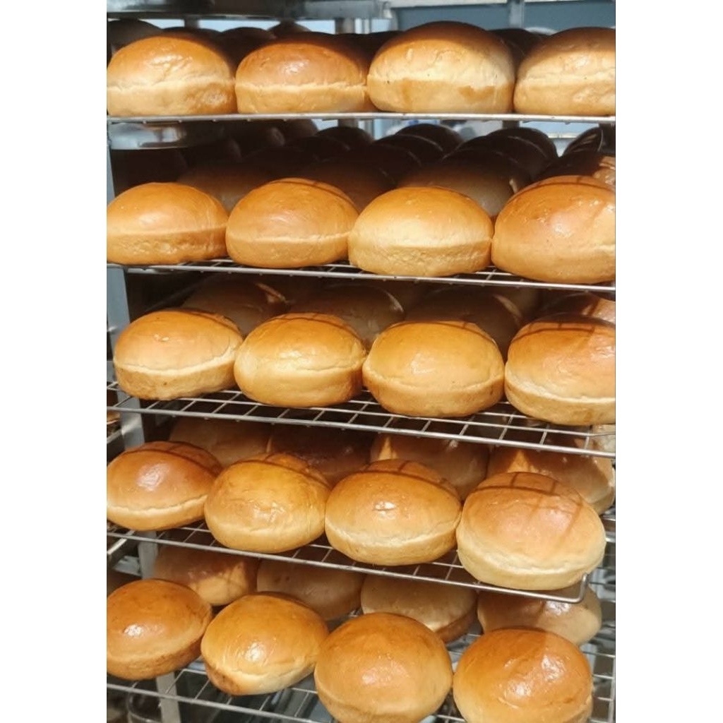 ปังเบอร์เกอร์ burger bun Homemade