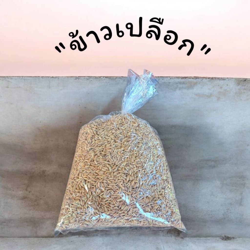 ข้าวเปลือก ขนาด1กิโลกรัม.