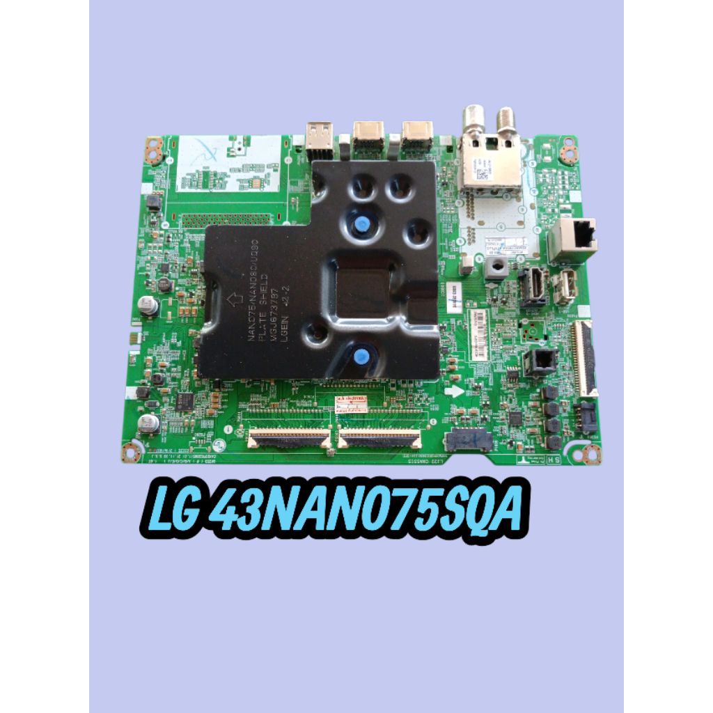 เมนบอร์ดทีวี LG รุ่น43NANO75SQAแท้ถอด